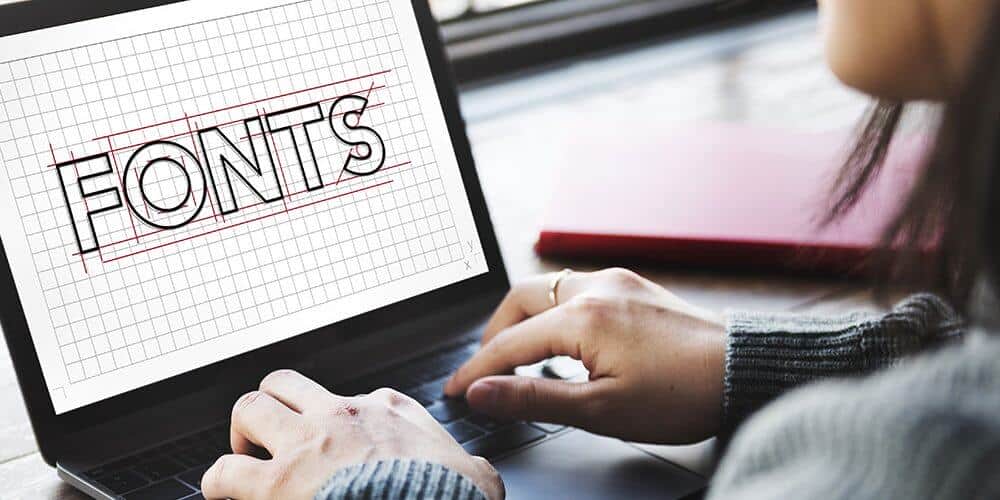 font