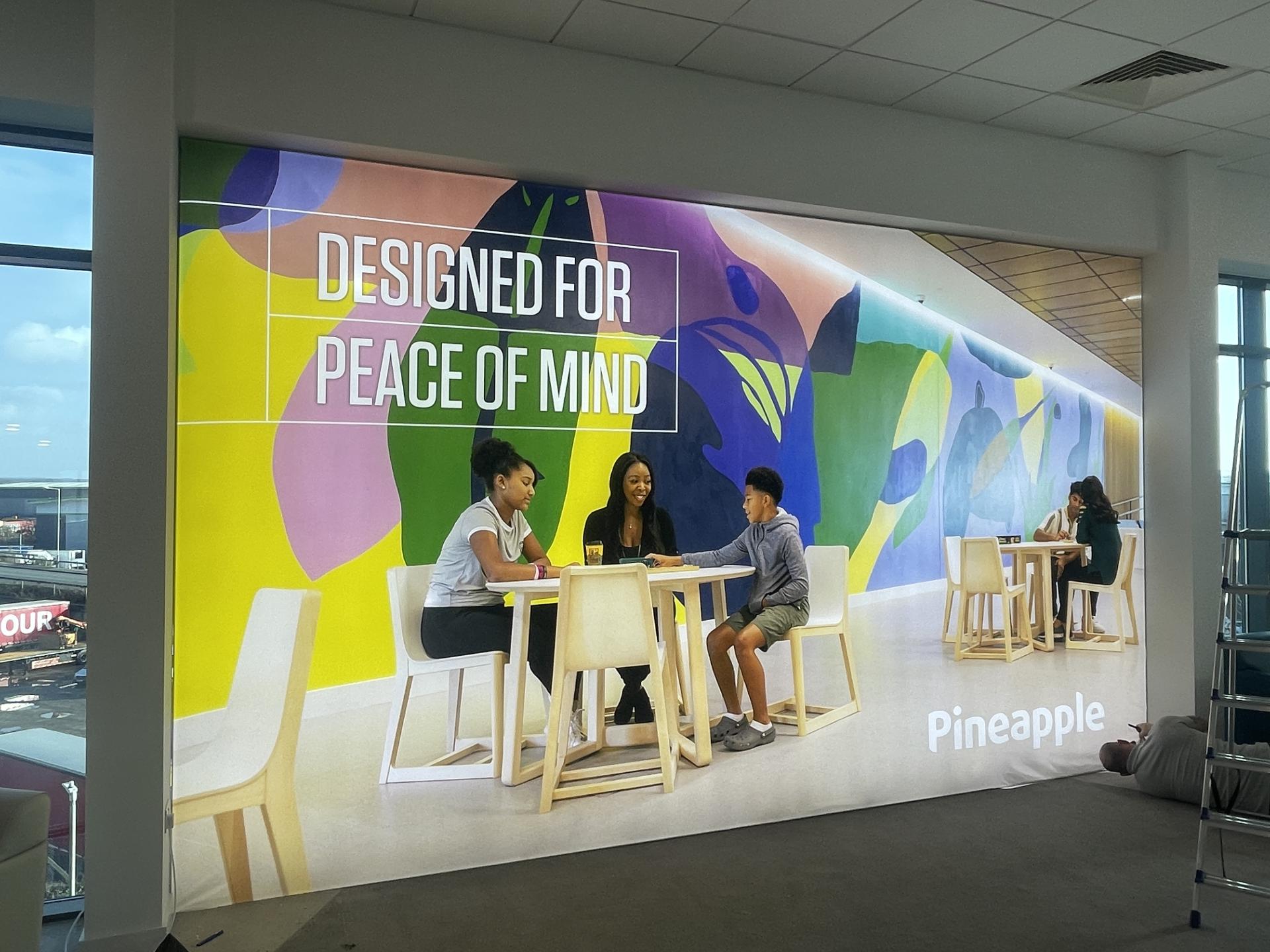 Illuminated internal Sign