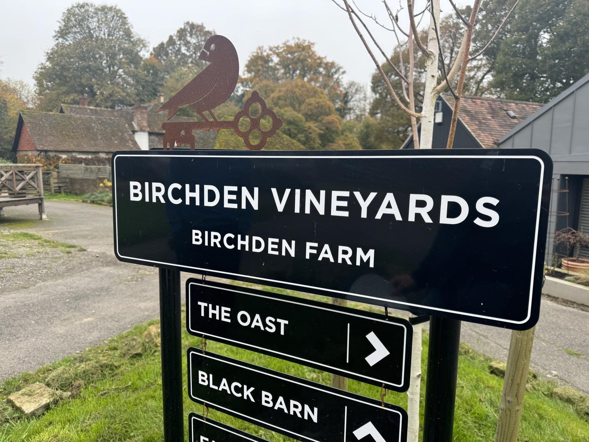 Tonbridge Vineyard Freestanding Sign