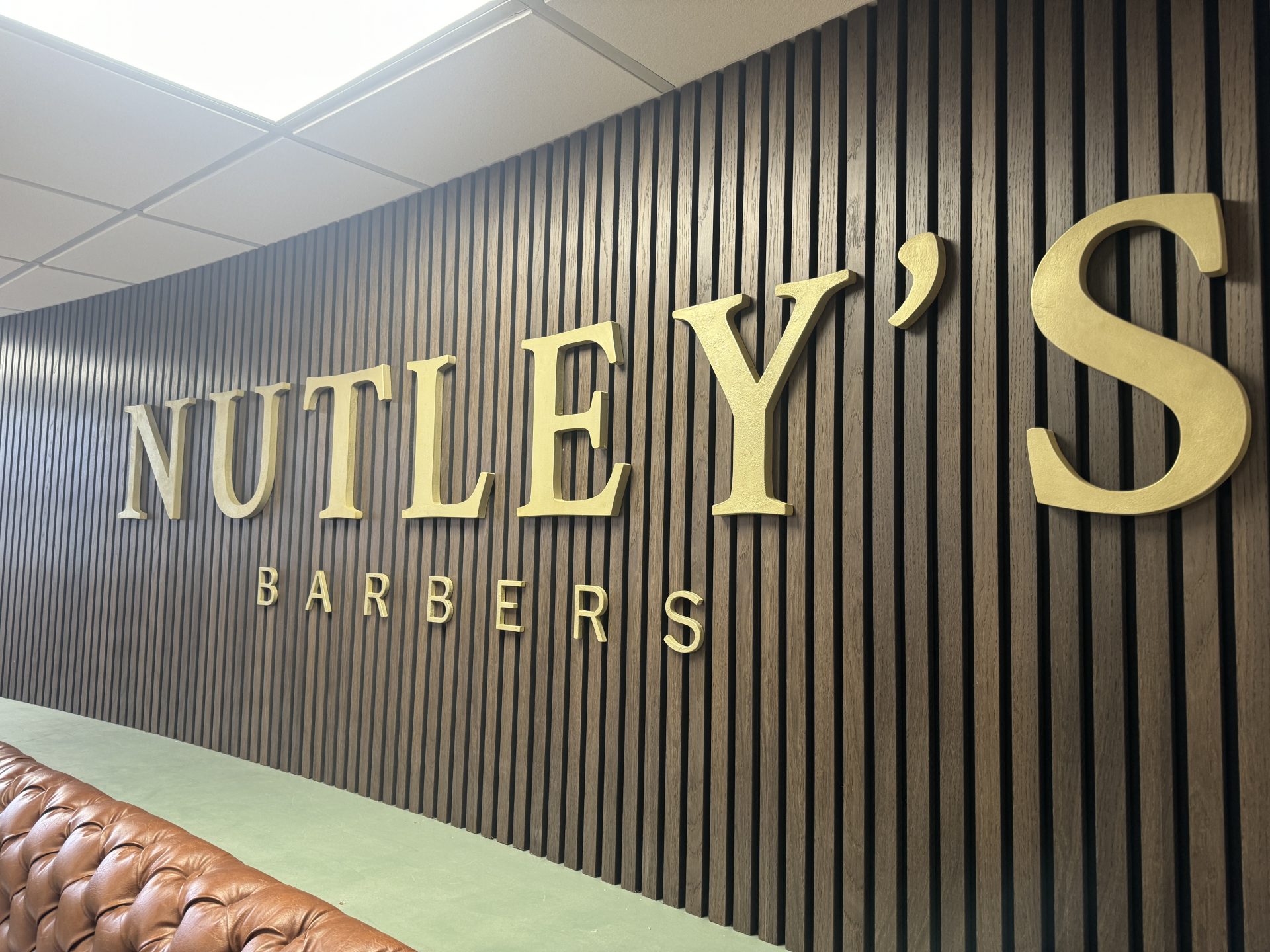 Nutleys Barber Sign Tonbridge