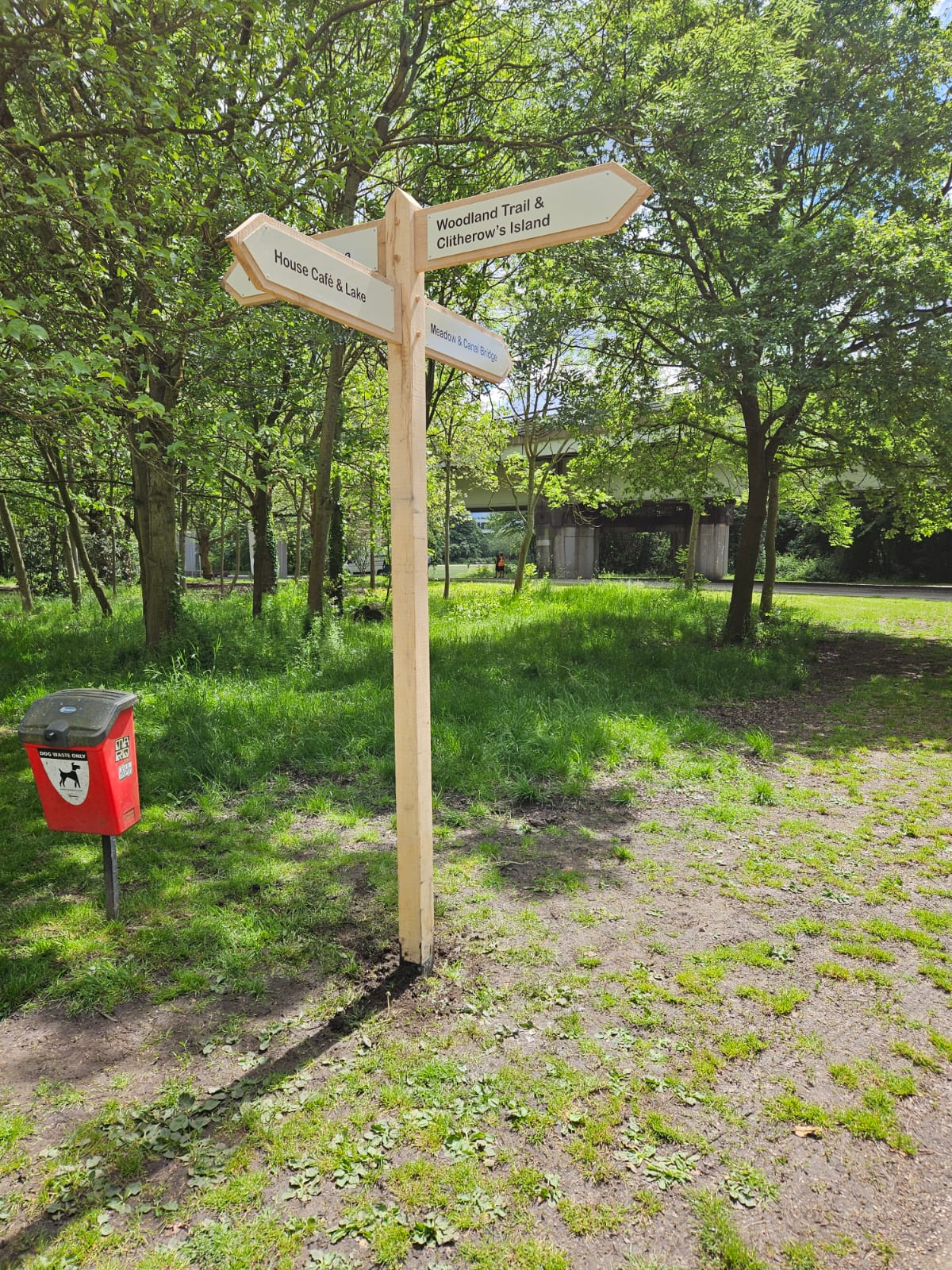 Wooden Finger Post Sign Kent