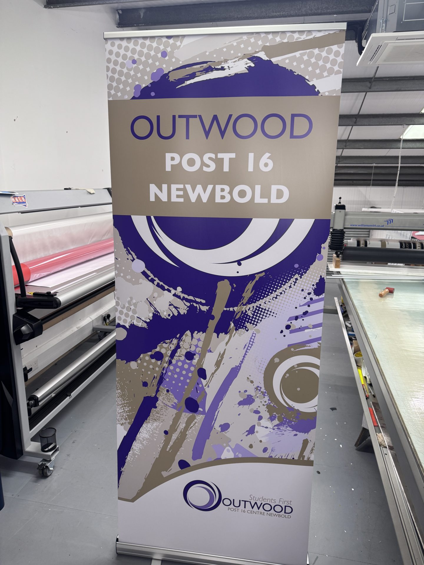 Post 16 Pull Up Banner