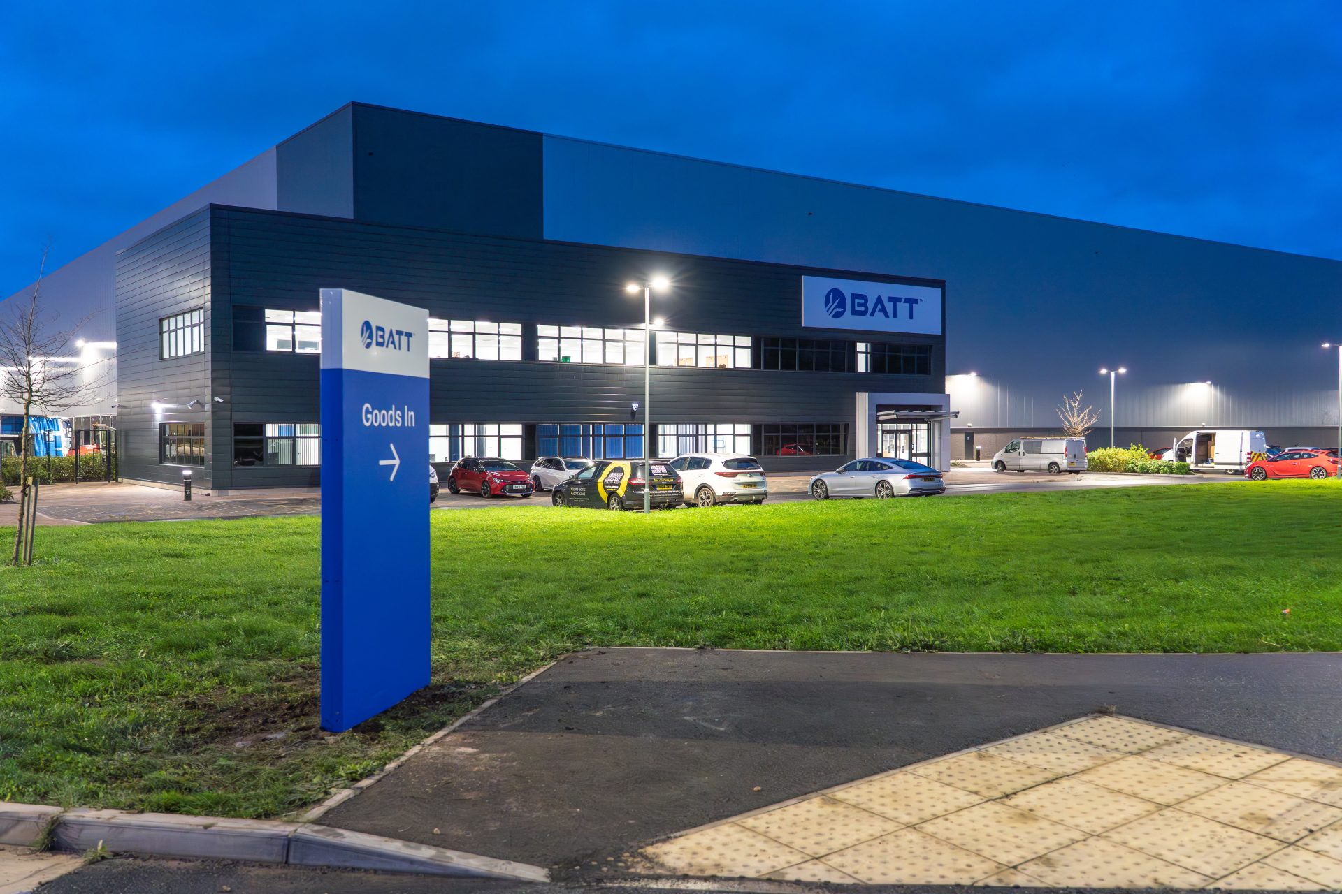 Entrance Monolith Freestanding Sign