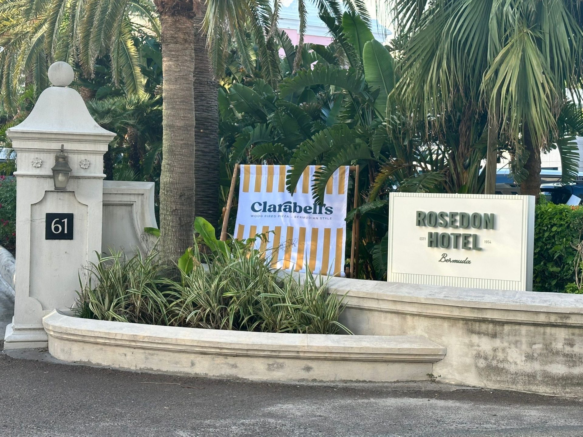 Hotel Entrance Sign built up Letters