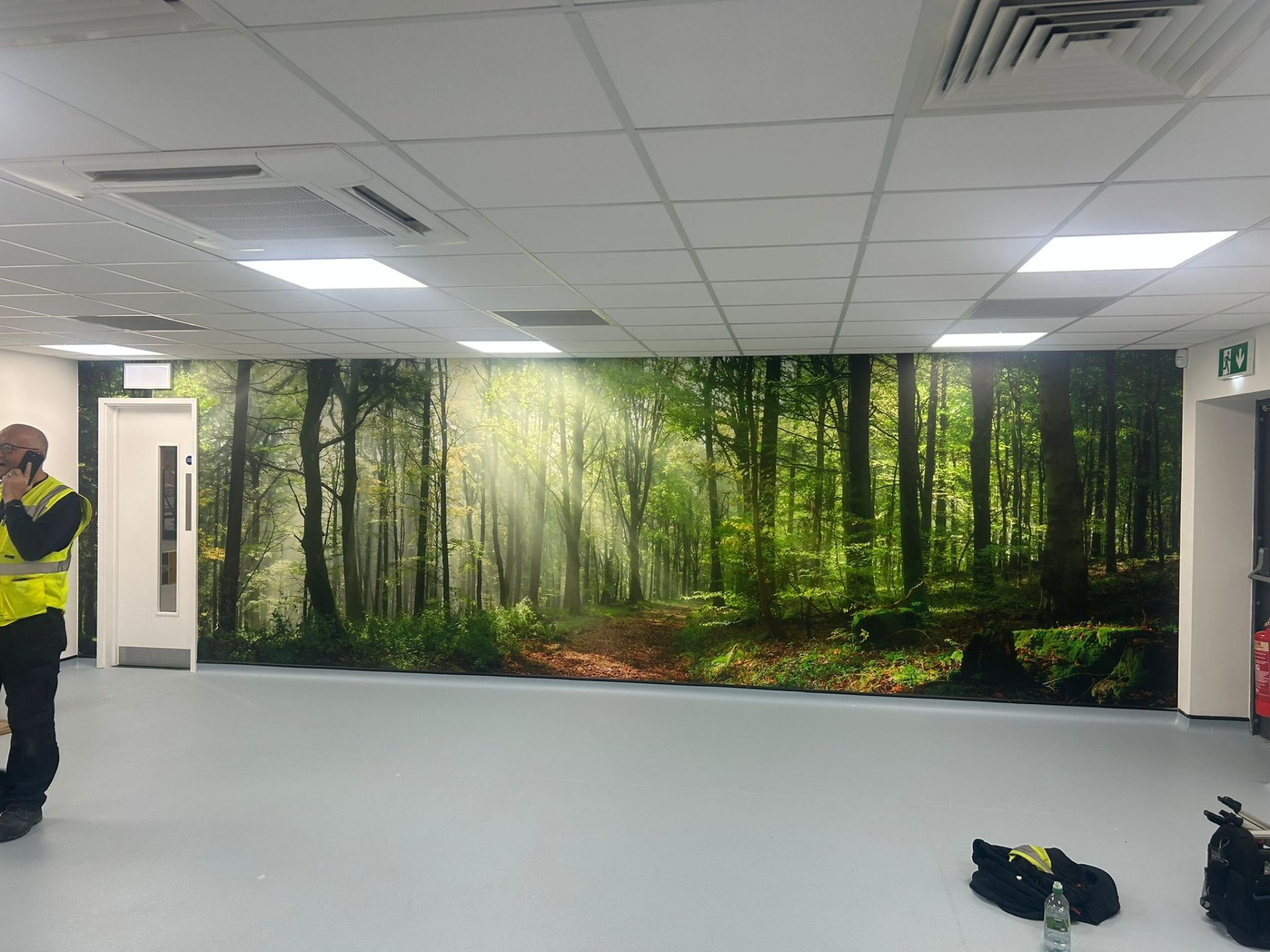 Canteen Wall Wrap